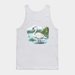 white swan Tank Top